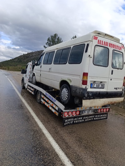 Güvenli araç tahliyesi